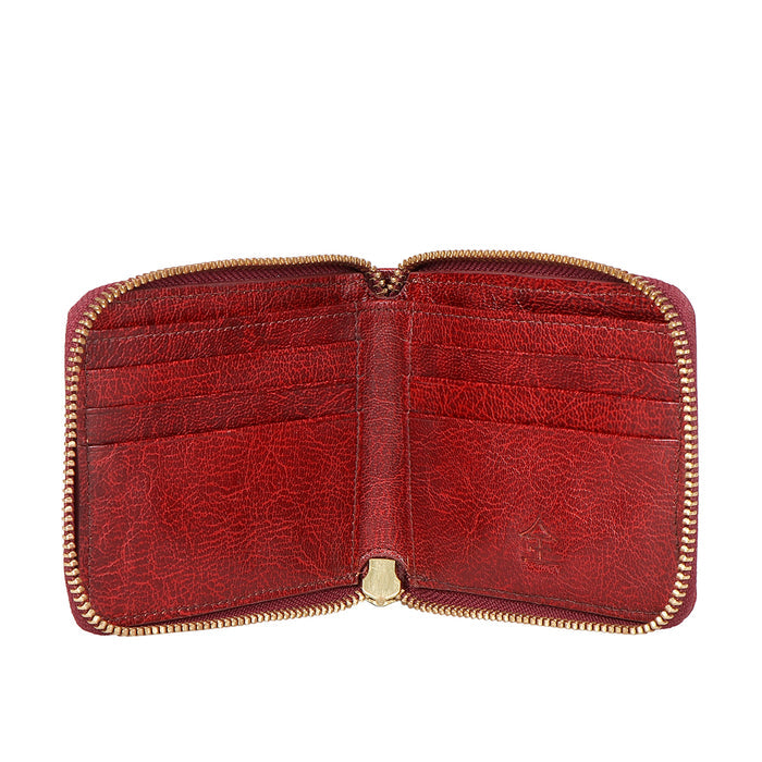 EIJO W7 ZIP AROUND WALLET - Hidesign