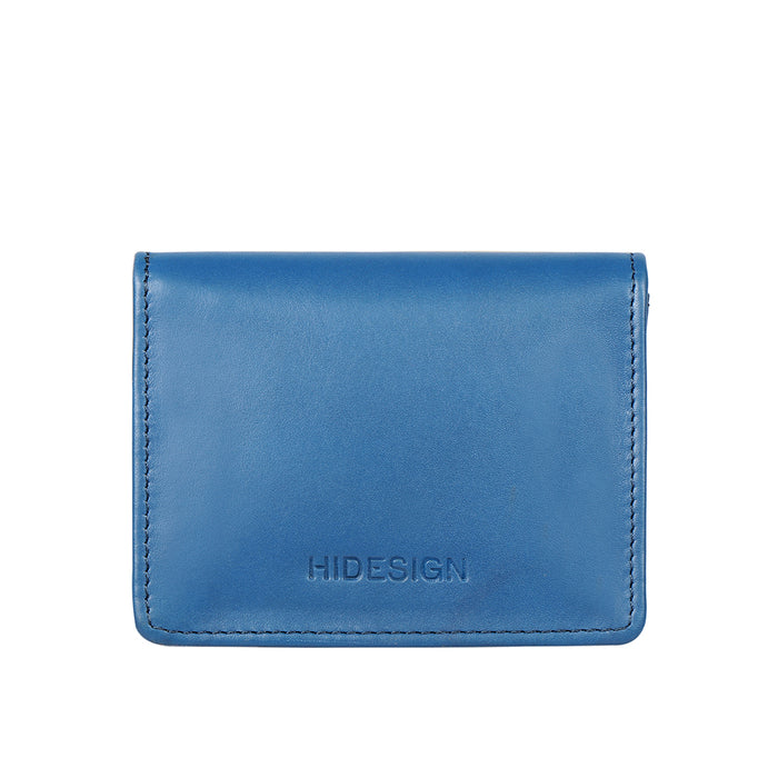 Eijo W8 Blue Leather Card Holder
