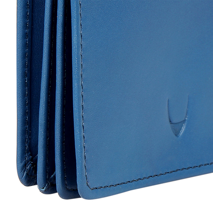 Eijo W8 Blue Leather Card Holder