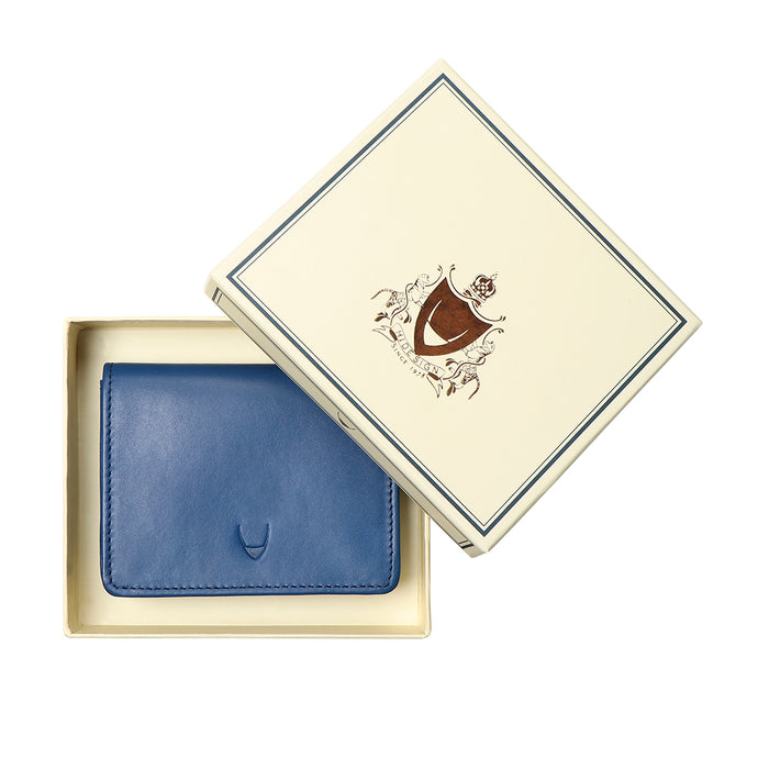 Eijo W8 Blue Leather Card Holder