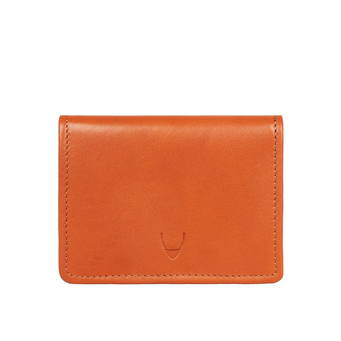 Eijo W8 Orange Leather Card Holder