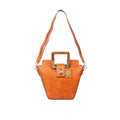 Eiko 01 Orange Leather Shoulder Bag