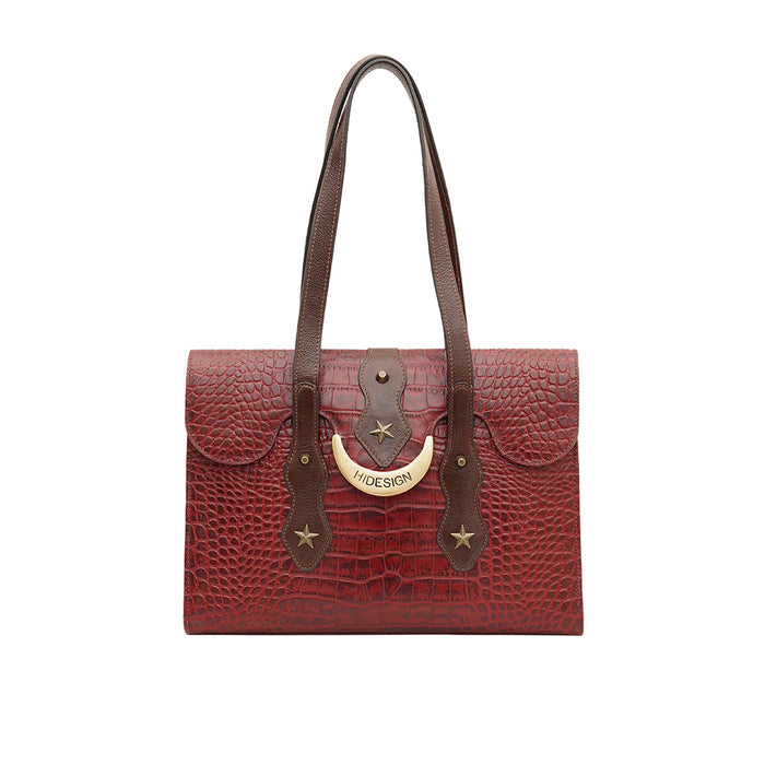 El Paso 02 Marsala Leather Shoulder Bag