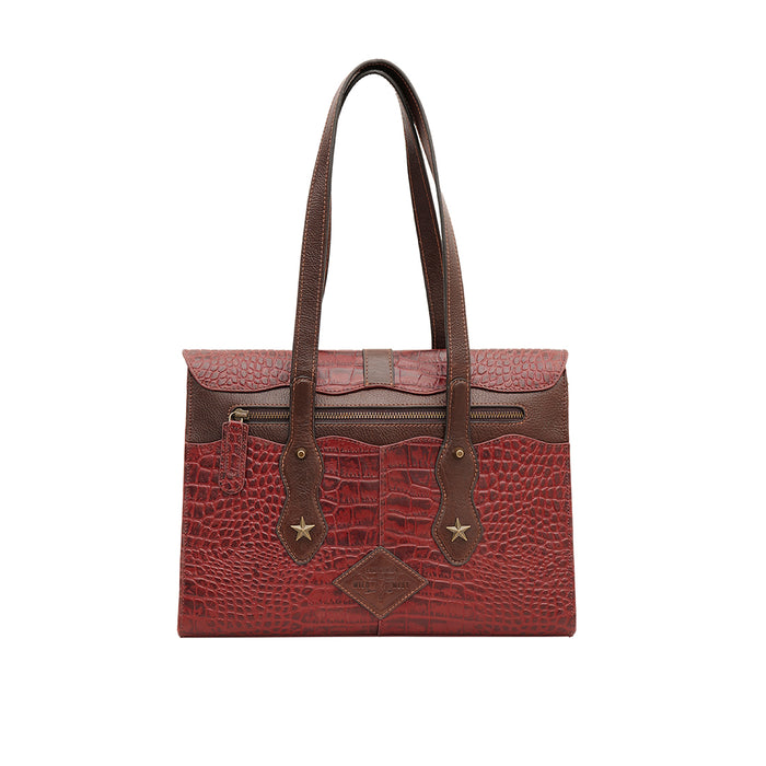 El Paso 02 Marsala Leather Shoulder Bag