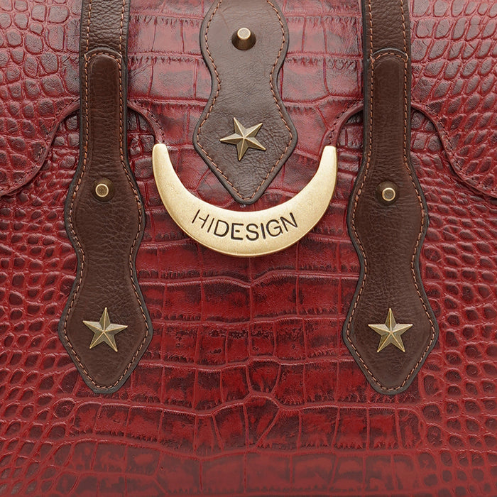El Paso 02 Marsala Leather Shoulder Bag