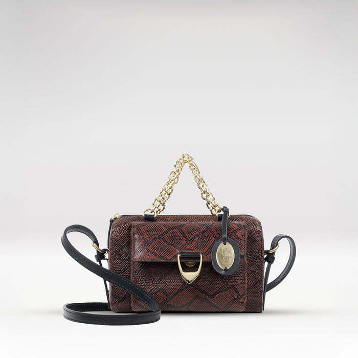 Electra 01 Brown Leather Sling  Bag