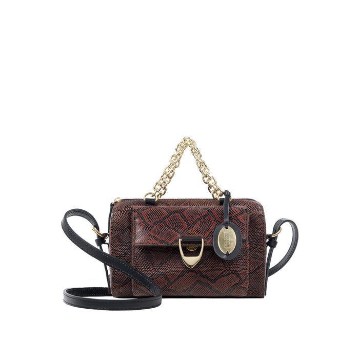 Electra 01 Brown Leather Sling  Bag