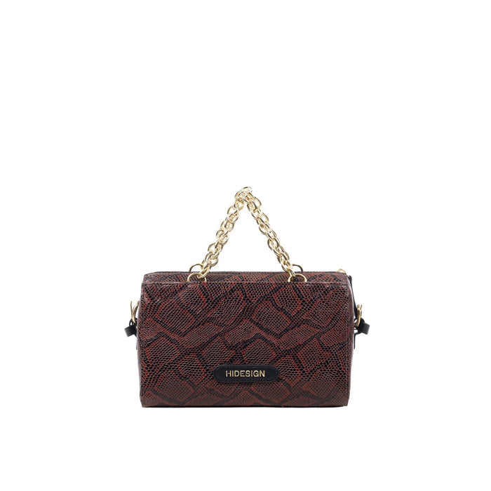Electra 01 Brown Leather Sling  Bag