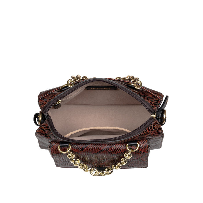 Electra 01 Brown Leather Sling  Bag