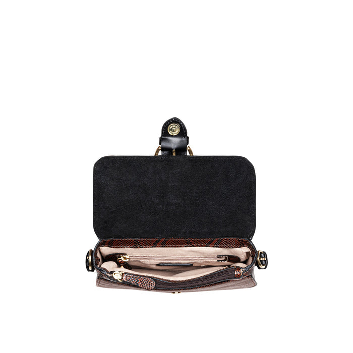 Electra 02 Brown Leather Sling  Bag