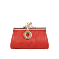 Elf Red Leather Coin Pouch