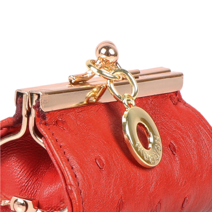 Elf Red Leather Coin Pouch