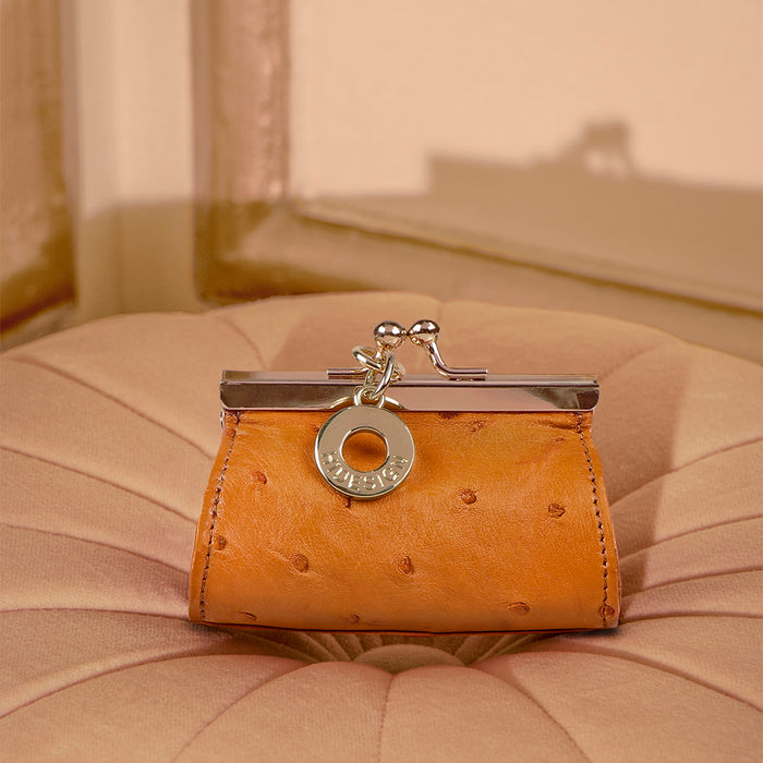 Elf Tan Leather Coin Pouch