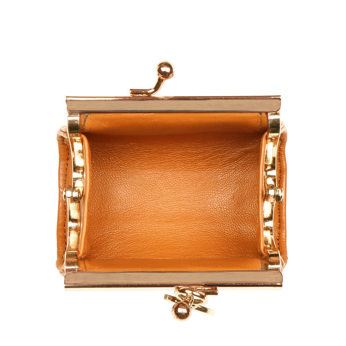 Elf Tan Leather Coin Pouch
