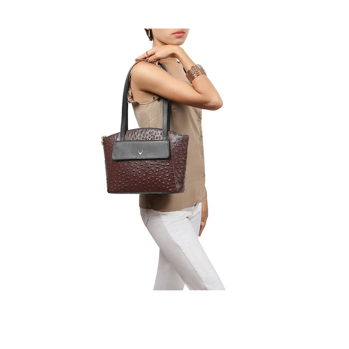 Elinor 01 Sb Brown Leather Shoulder Bag
