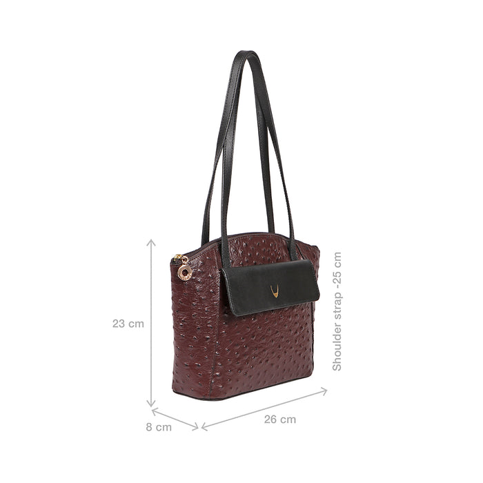 Elinor 01 Sb Brown Leather Shoulder Bag