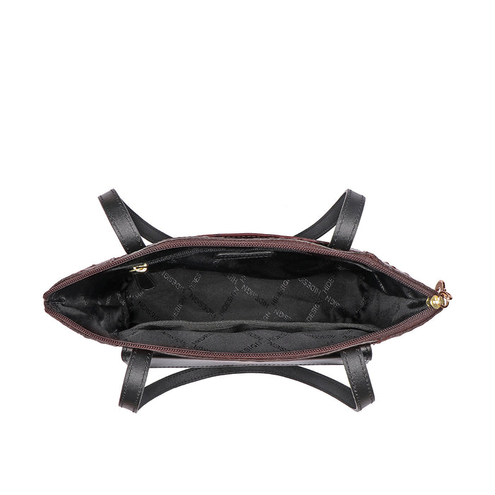 Elinor 01 Sb Brown Leather Shoulder Bag