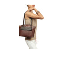 Elinor 01 Sb Marsala Leather Shoulder Bag