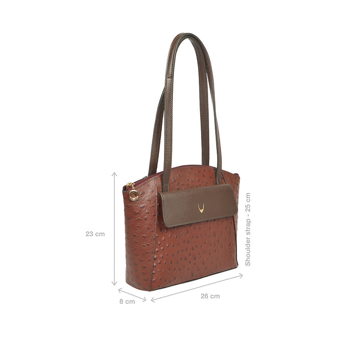 Elinor 01 Sb Marsala Leather Shoulder Bag