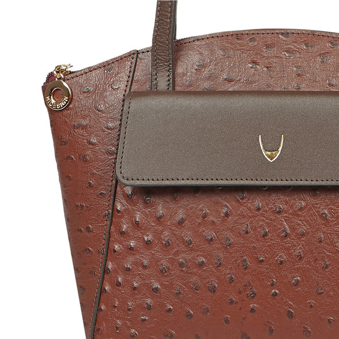 Elinor 01 Sb Marsala Leather Shoulder Bag