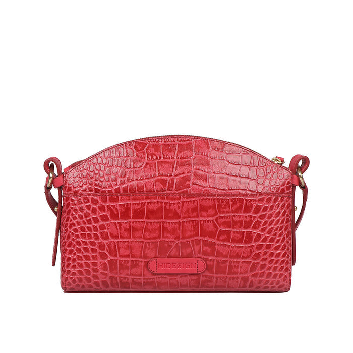 Ella 02 Red Leather Sling Bag