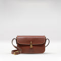 Elysee 01 Brown Leather Shoulder Bag