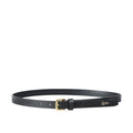 Emily Women's Black Non Reversible Leather Belt