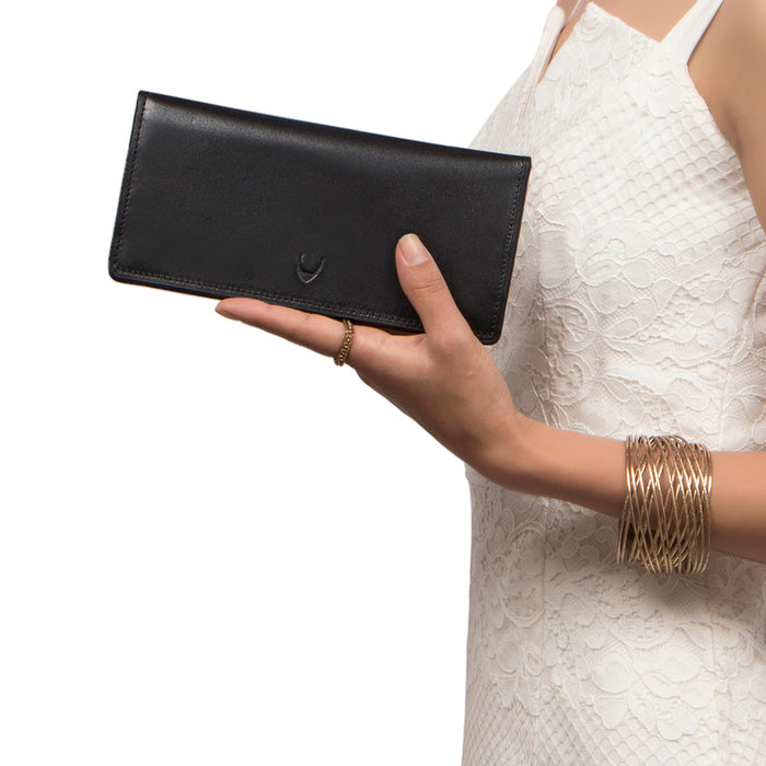 Empathy W1 Black Leather Bi-Fold Wallet