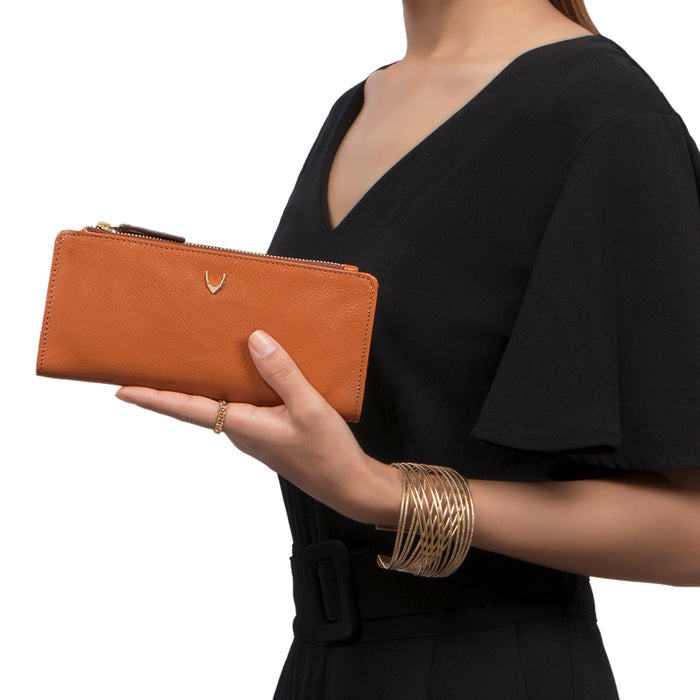 Empathy W2 Tan Leather Bi-Fold Wallet