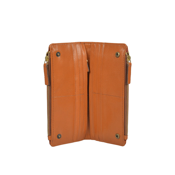 Empathy W2 Tan Leather Bi-Fold Wallet