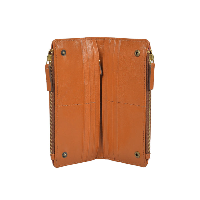 Empathy W2 Tan Leather Bi-Fold Wallet