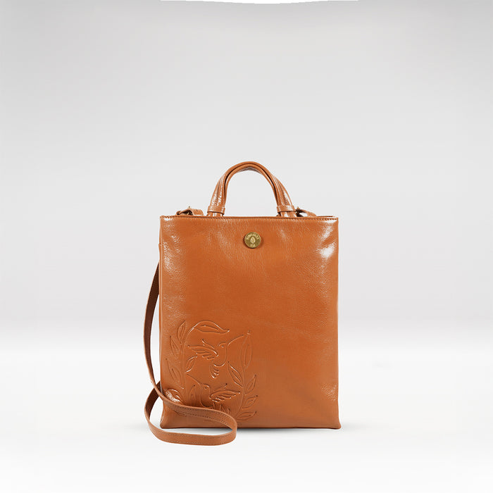 Enchanted 01 Tan Leather Crossbody