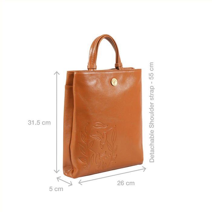 Enchanted 01 Tan Leather Crossbody