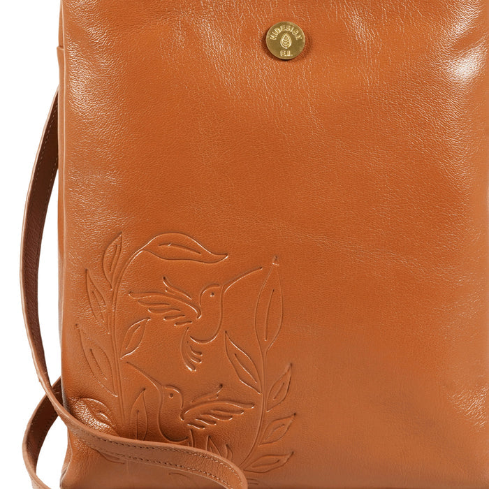 Enchanted 01 Tan Leather Crossbody