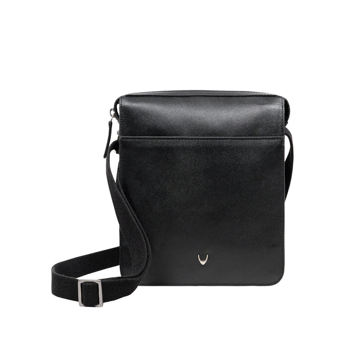 Enzo 03 Black Leather  Crossbody