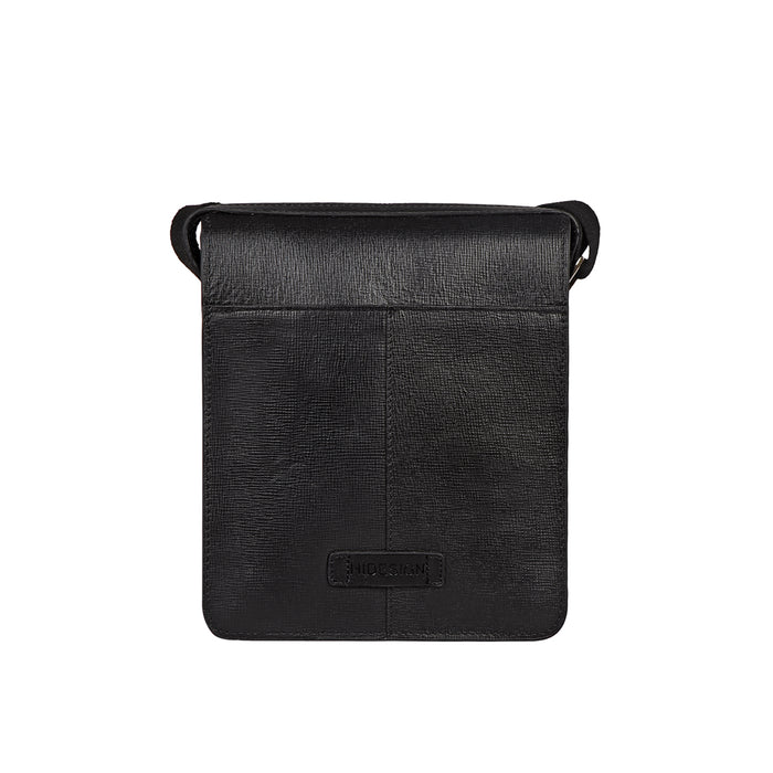 Enzo 03 Black Leather  Crossbody