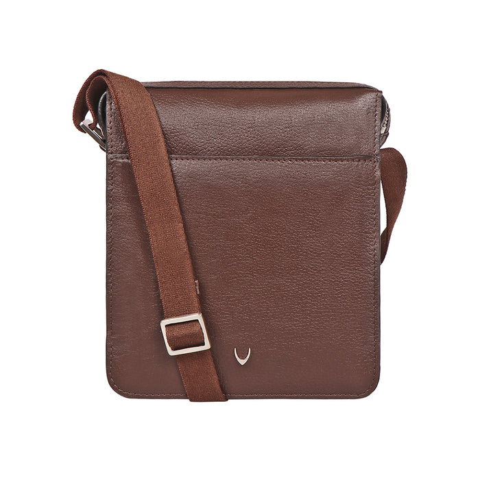 Enzo 03 Brown Leather  Crossbody