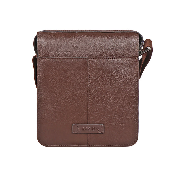 Enzo 03 Brown Leather  Crossbody