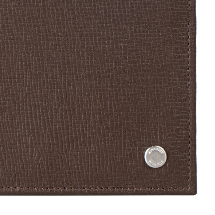 Enzo W1 Brown Leather Bi-Fold Wallet