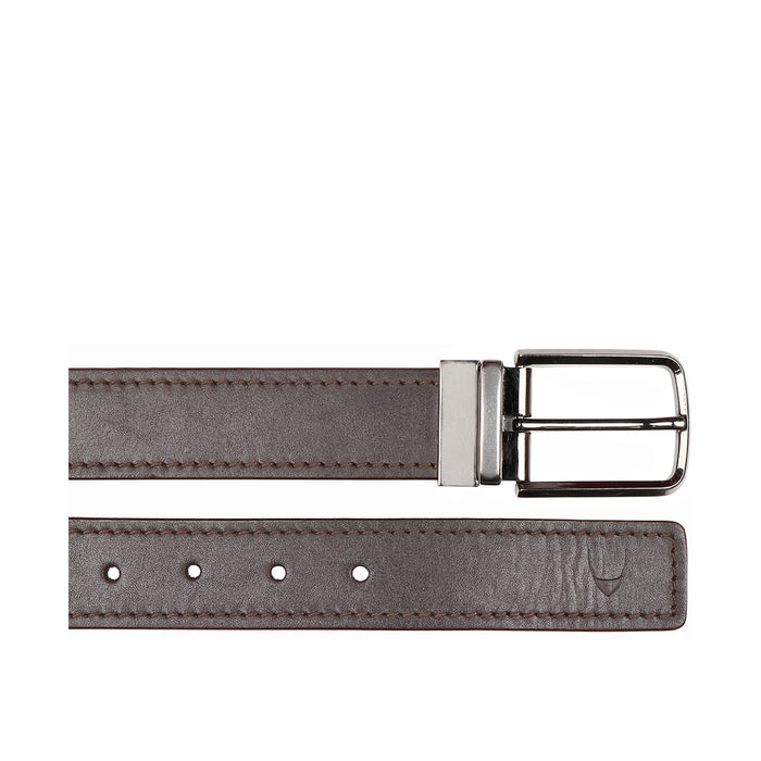 Etienne Men's Brown Reversible Leather Belt