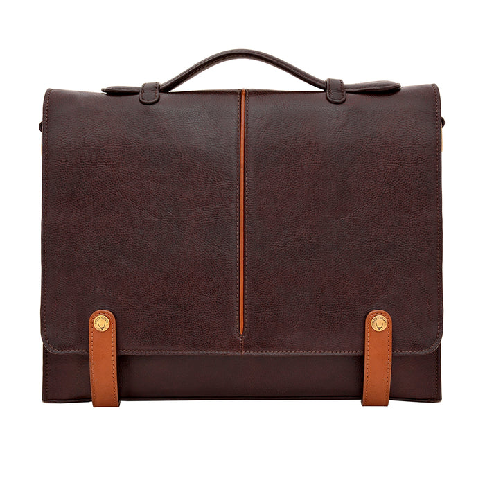 Eton Eb 001 Brown Leather  Briefcase