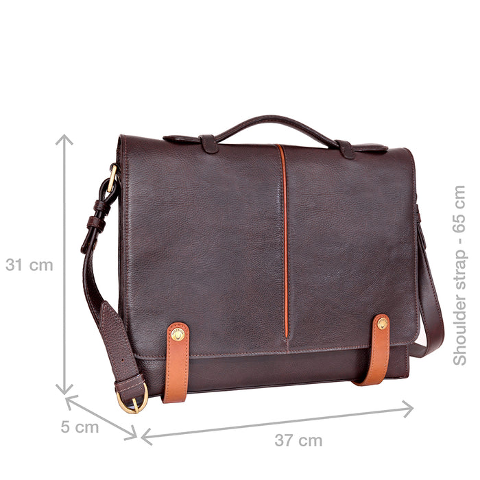 Eton Eb 001 Brown Leather  Briefcase