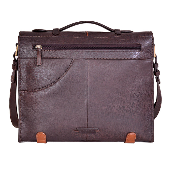 Eton Eb 001 Brown Leather  Briefcase