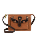 Etta 01 Orange Leather Sling Bag