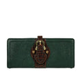 Etta W1 Green Leather Bi-Fold Wallet