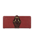 Etta W1 Red Leather Bi-Fold Wallet