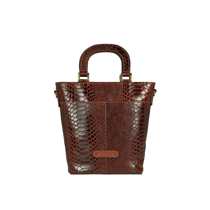 Eulalie Tan Leather Sling Bag