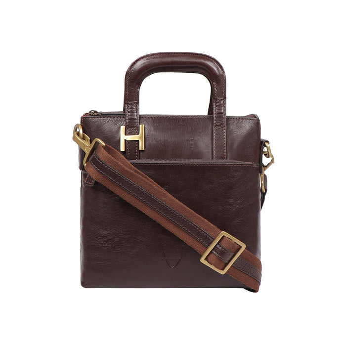 Evolution 01 Brown Leather  Crossbody