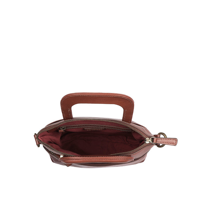 Evolution 01 Tan Leather  Crossbody
