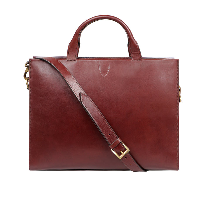 Evolution 03 Brown Leather  Briefcase